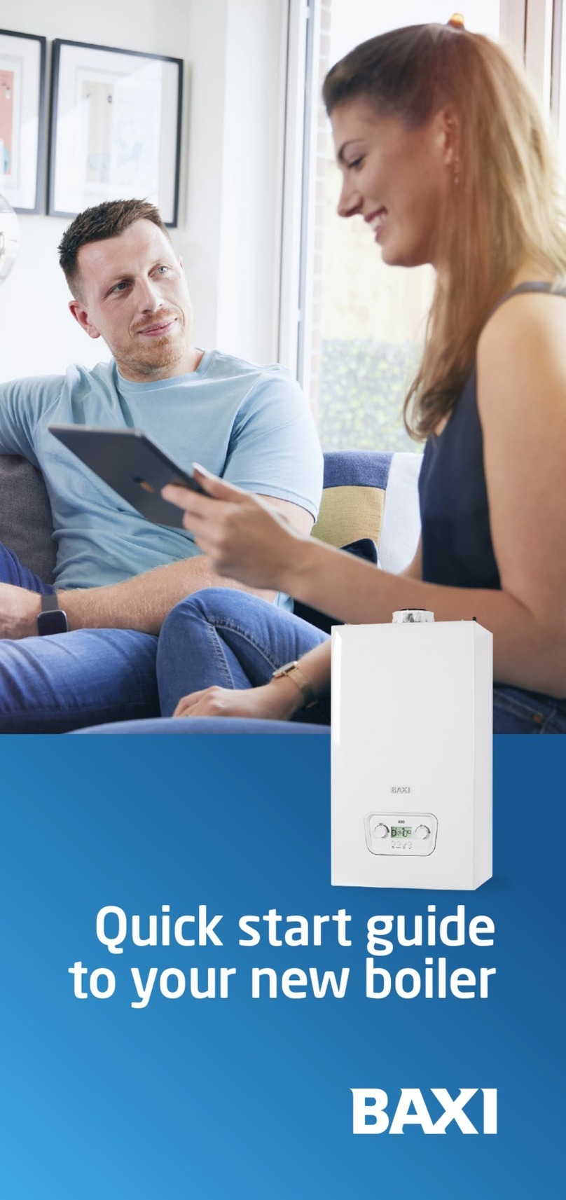 Baxi 600 System 2 User manual