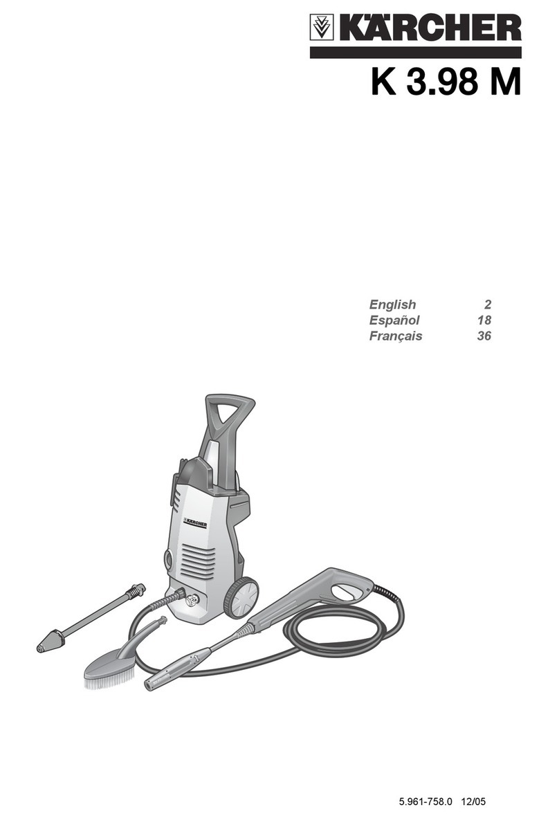 Kärcher K 3.95 M instructions