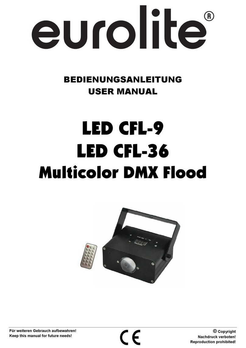 EuroLite LED CFL-9 user manual