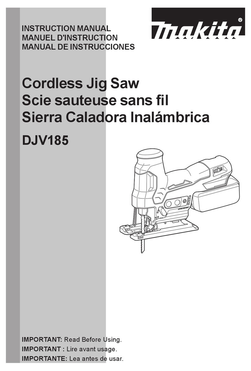 Makita DJV185 User manual Makita DJV185 User manual