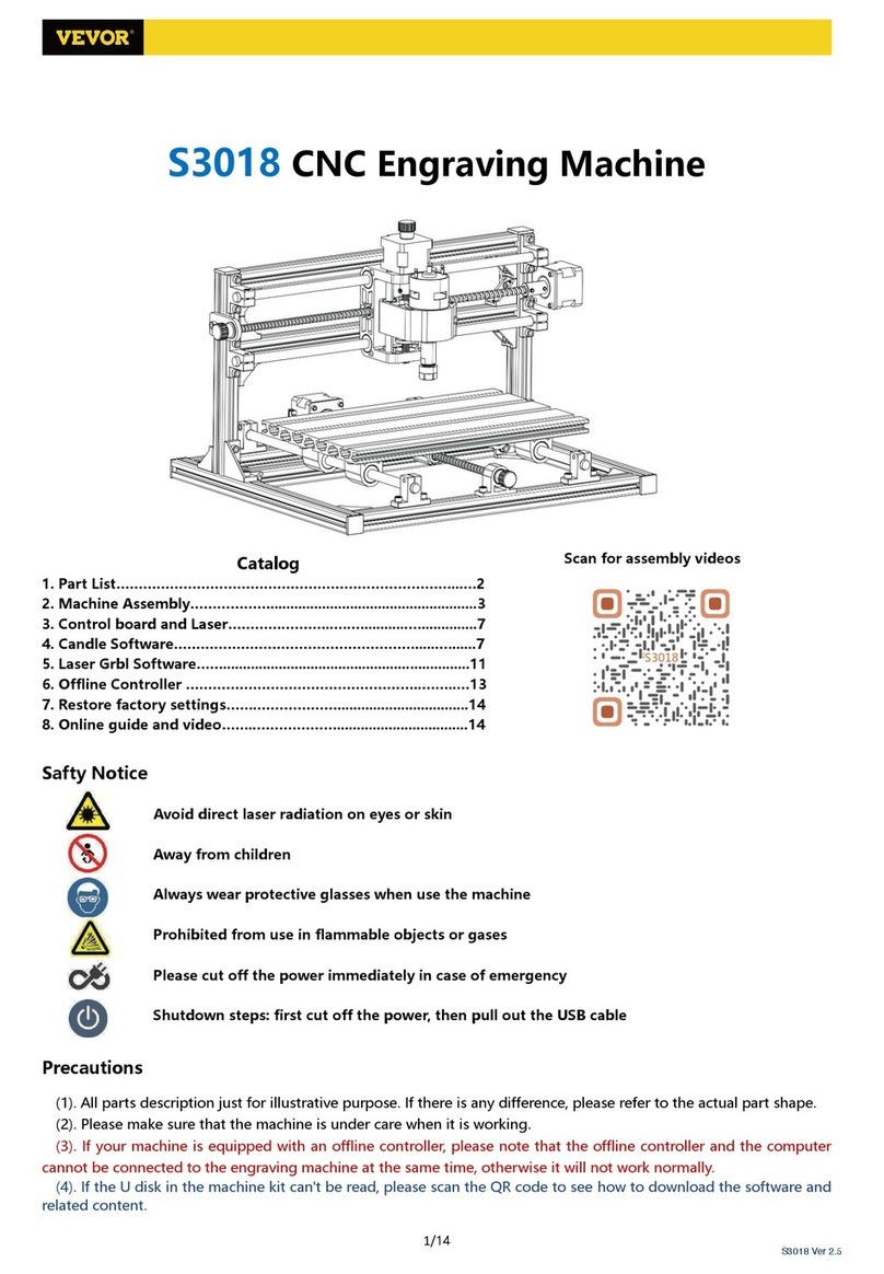 VEVOR S3018 Prover User manual