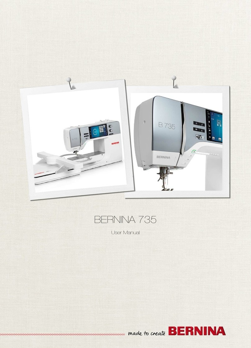 Bernina 735 user manual