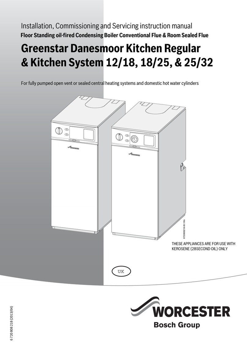 Bosch Worcester Greenstar Danesmoor 12/18 User guide