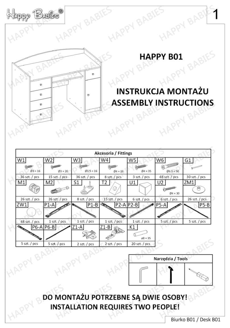 Happy Babies HAPPY B01 Assembly instructions