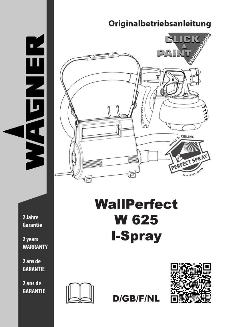 WAGNER WallPerfect W 625 I-Spray manual