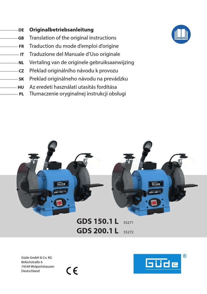 GÜDE GDS 150.1 Original instructions