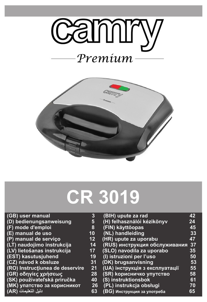camry CR 3019 user manual
