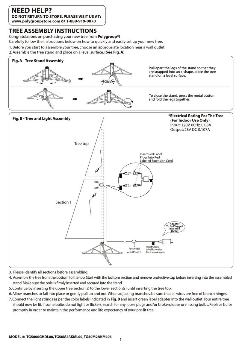 Polygroup TG50M2AKML00 User manual