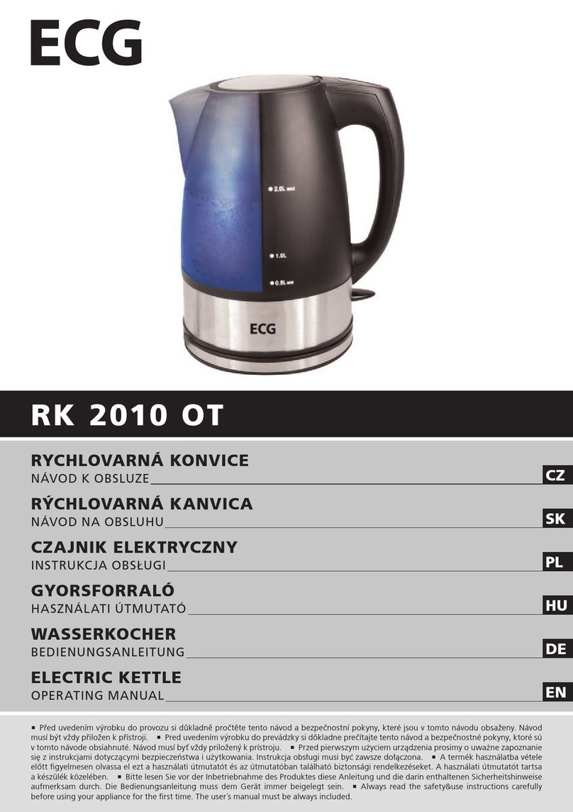 ECG RK 2010 OT operating manual