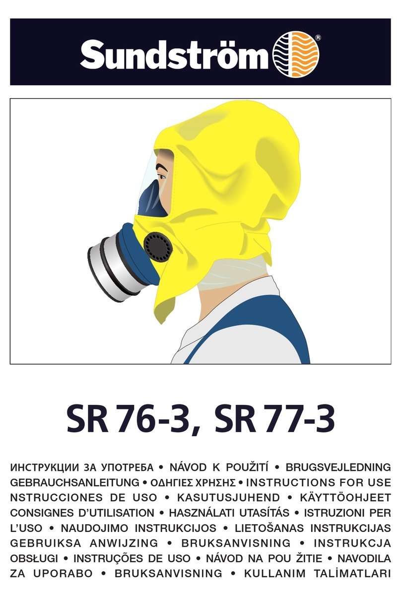 Sundstrom SR77-3 Instructions for use