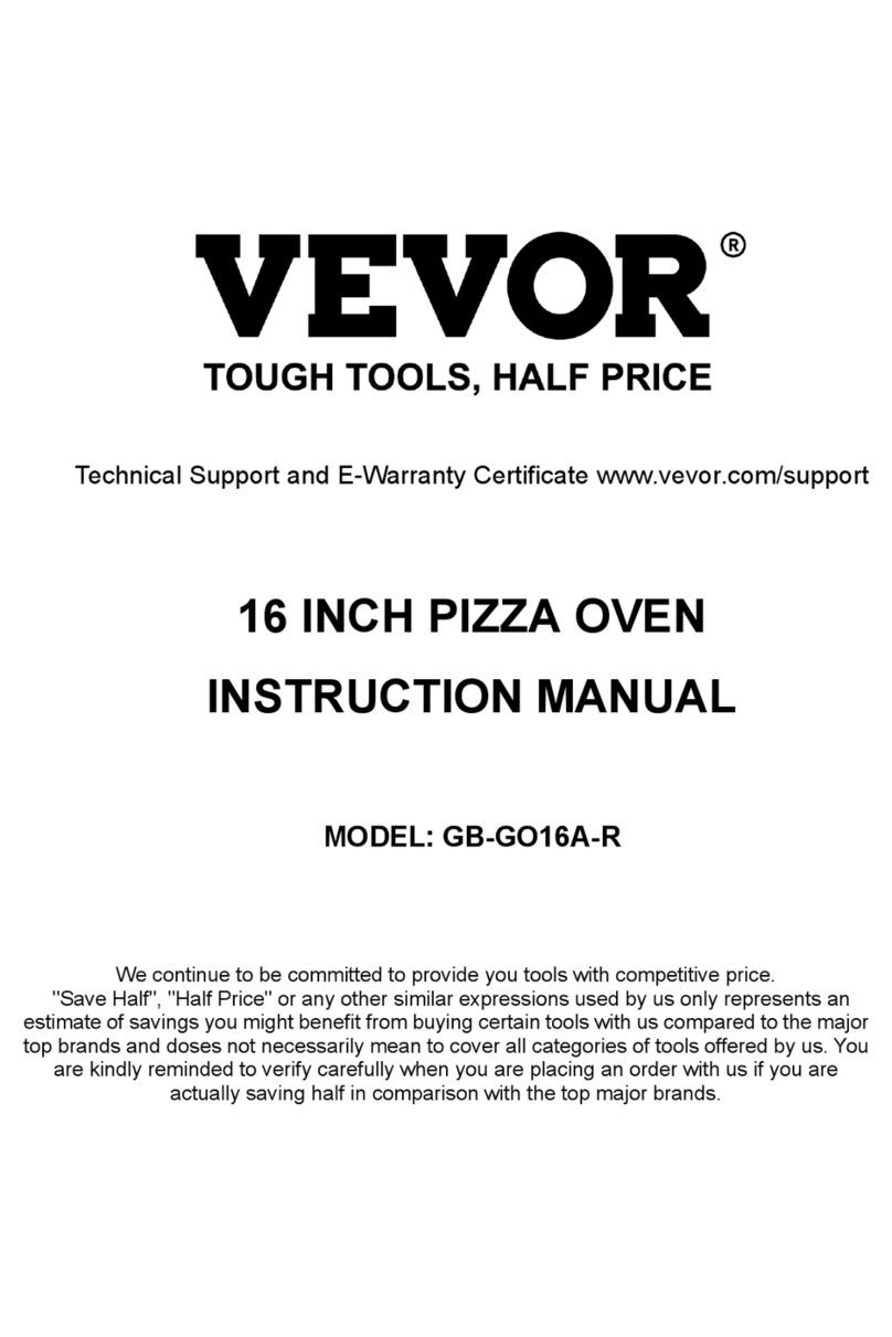 VEVOR GB-GO16A-R User manual