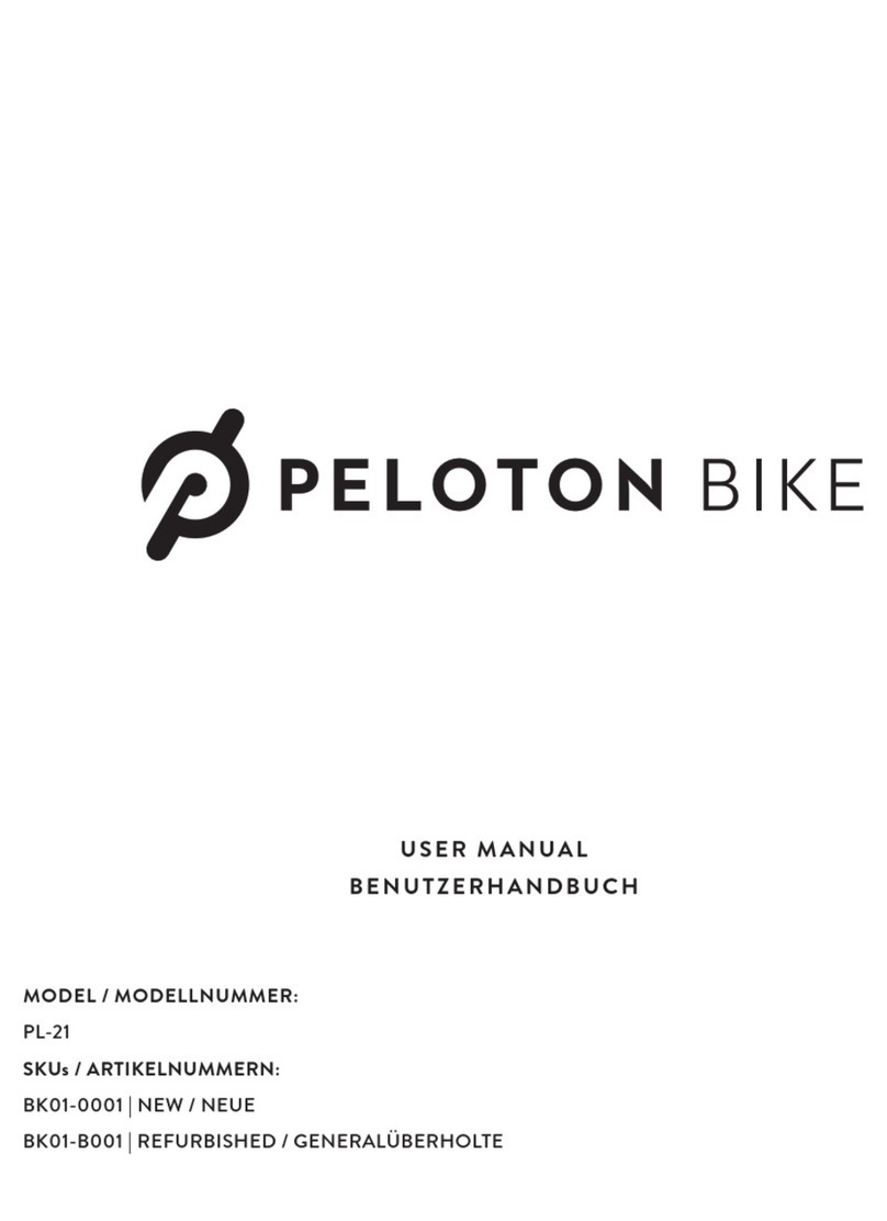 Peloton PL-21 user manual