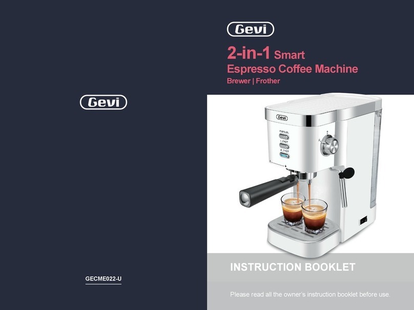 Gevi GECME022-U Instruction booklet