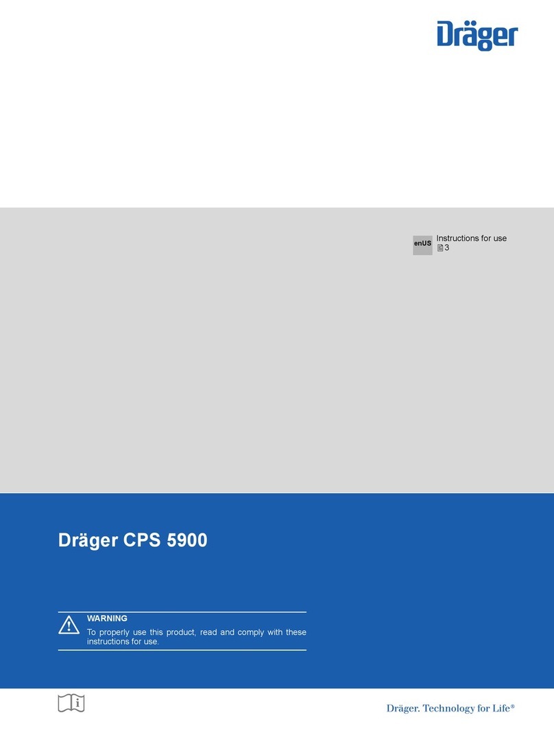 Dräger CPS 5900 Instructions for use Dräger CPS 5900 Instructions for use