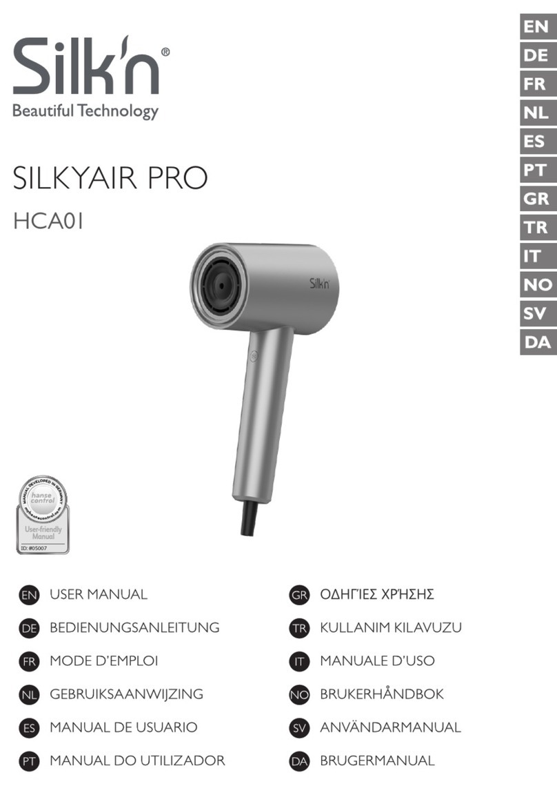 Silk'n SILKYAIR PRO user manual