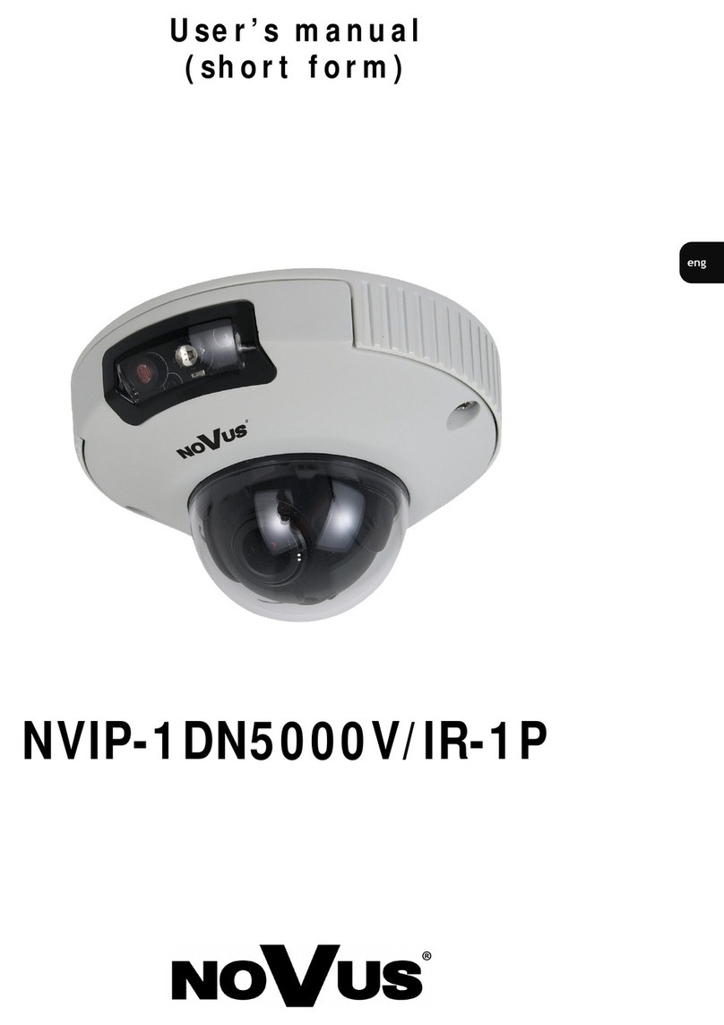Novus NVIP-1DN5000V/IR-1P User manual Novus NVIP-1DN5000V/IR-1P User manual