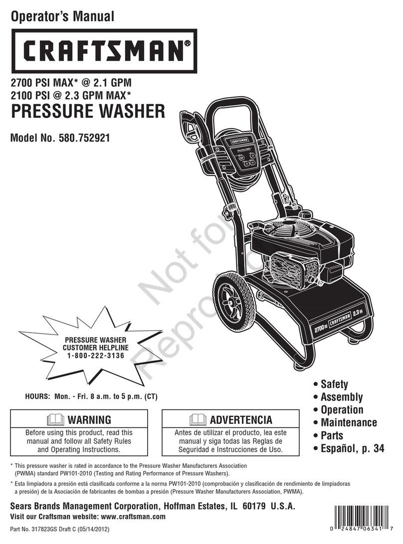 Craftsman 580.752921 User manual