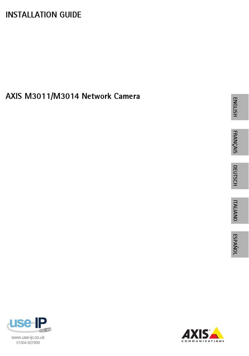 Axis M3011 User manual