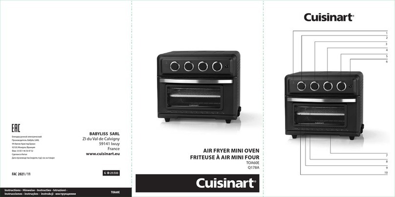 Cuisinart TOA60E User manual