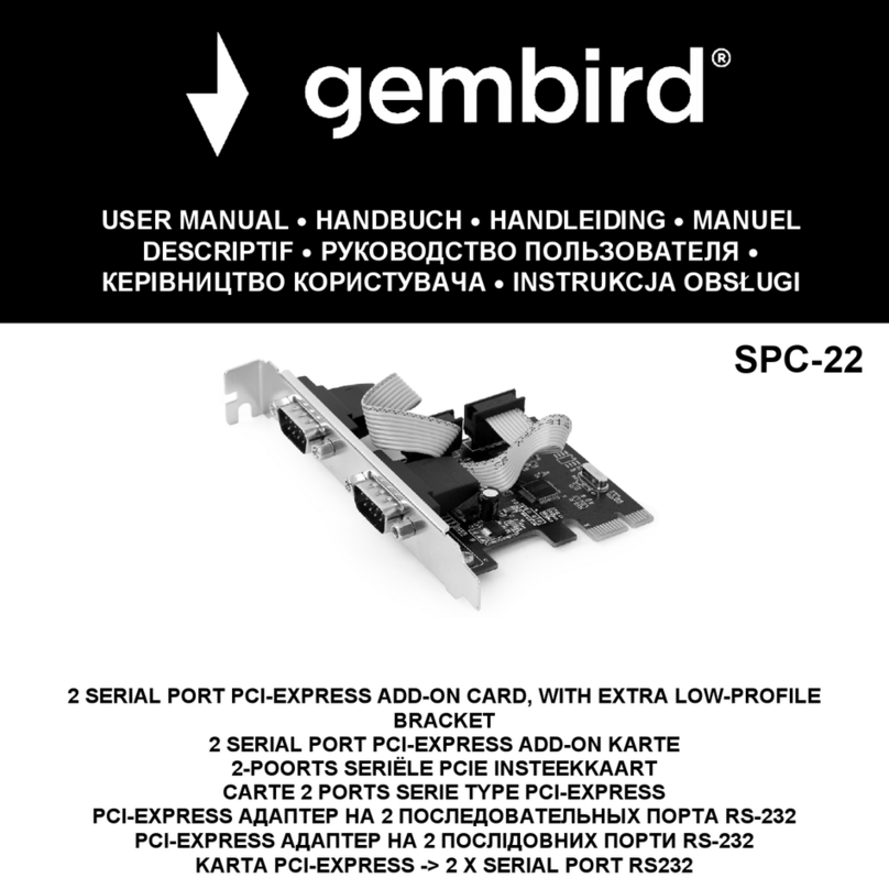 Gembird SPC-22 user manual