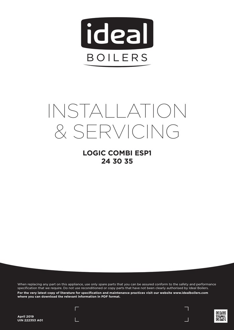 Ideal Boilers LOGIC COMBI ESP1 24 User guide