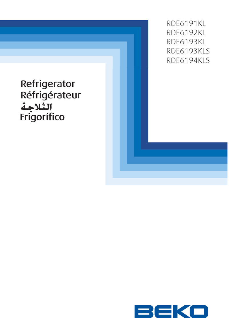 Beko RDE6191KL User manual