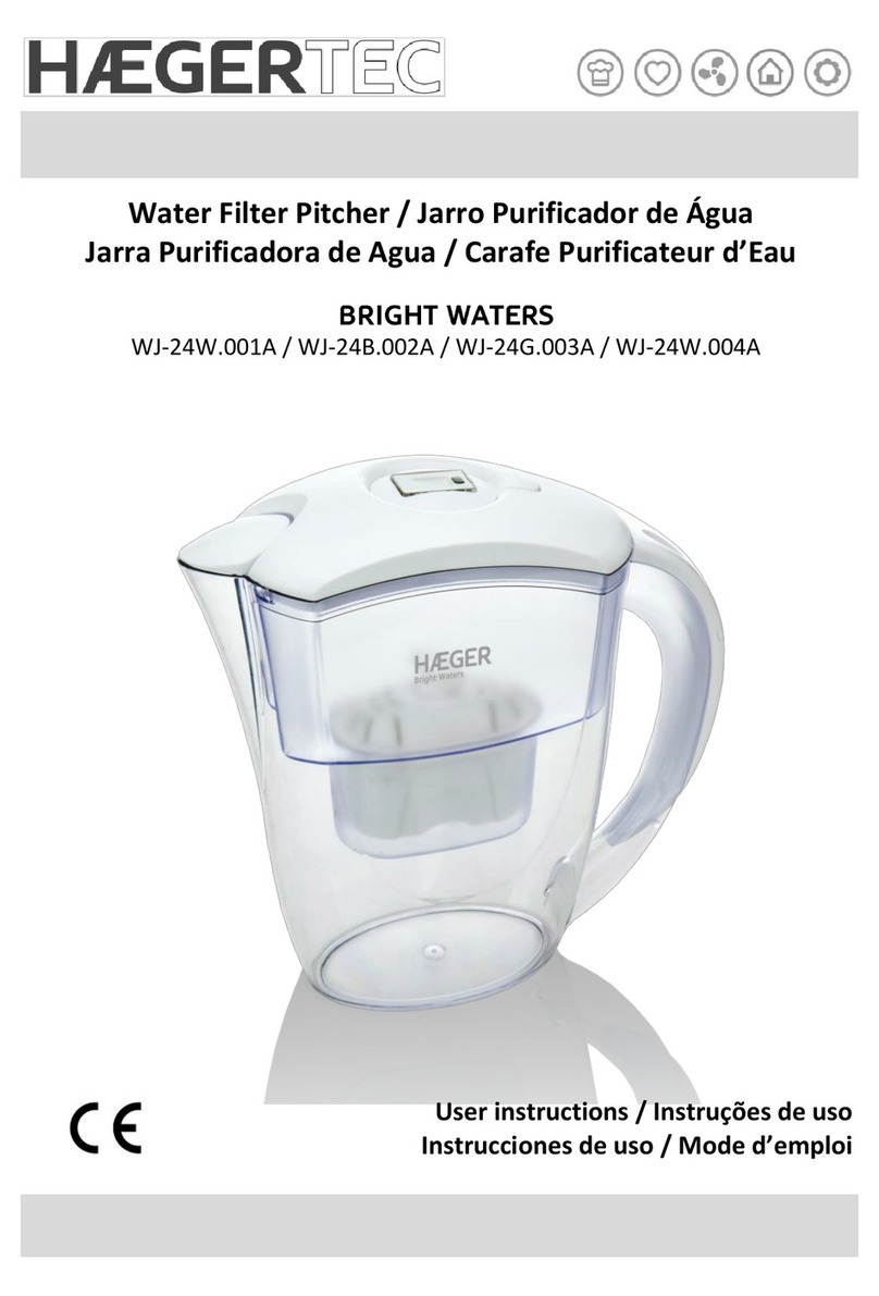 HAEGERTEC BRIGHT WATERS User instructions