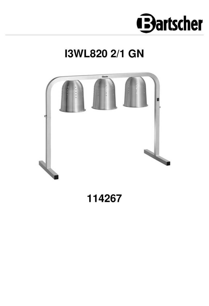 Bartscher 114267 User guide