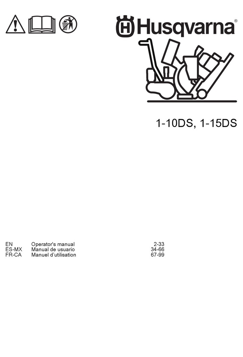 Husqvarna 1-10DS Operator's manual