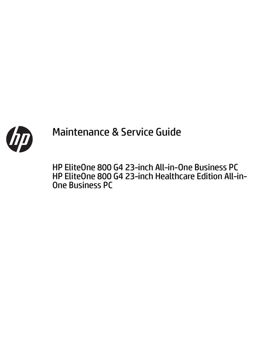 HP EliteOne 800 G4 User manual
