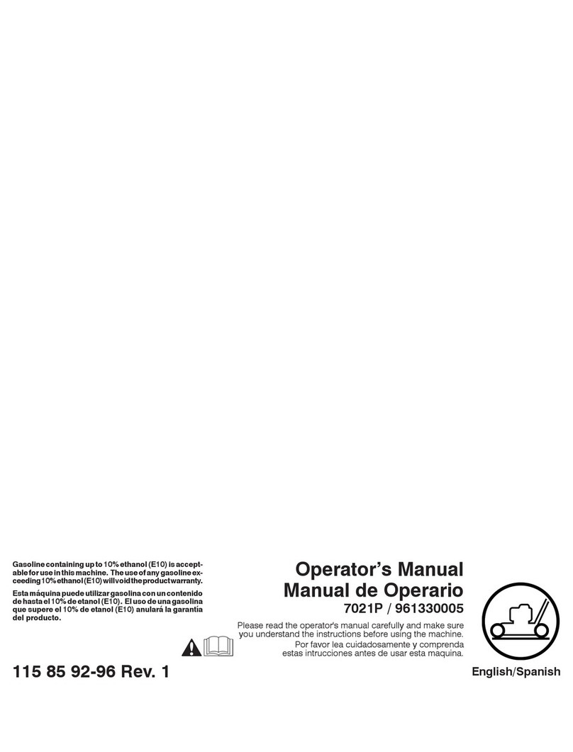 Husqvarna 961330005 Operator's manual
