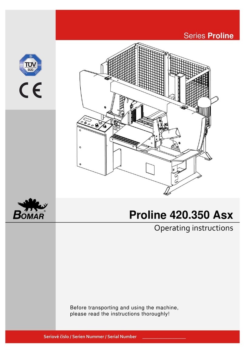 Bomar Proline 420.350 Asx User manual