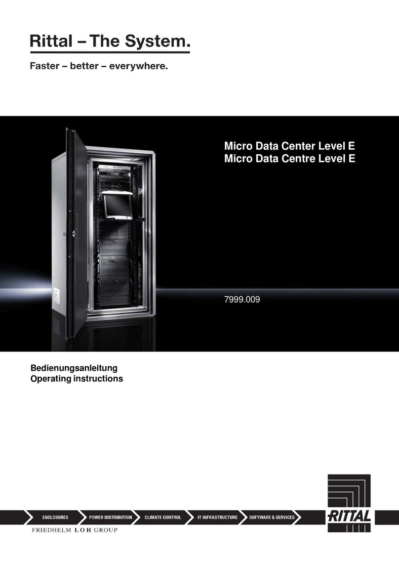 Rittal Micro Data Center Level E operating instructions Rittal Micro Data Center Level E operating instructions