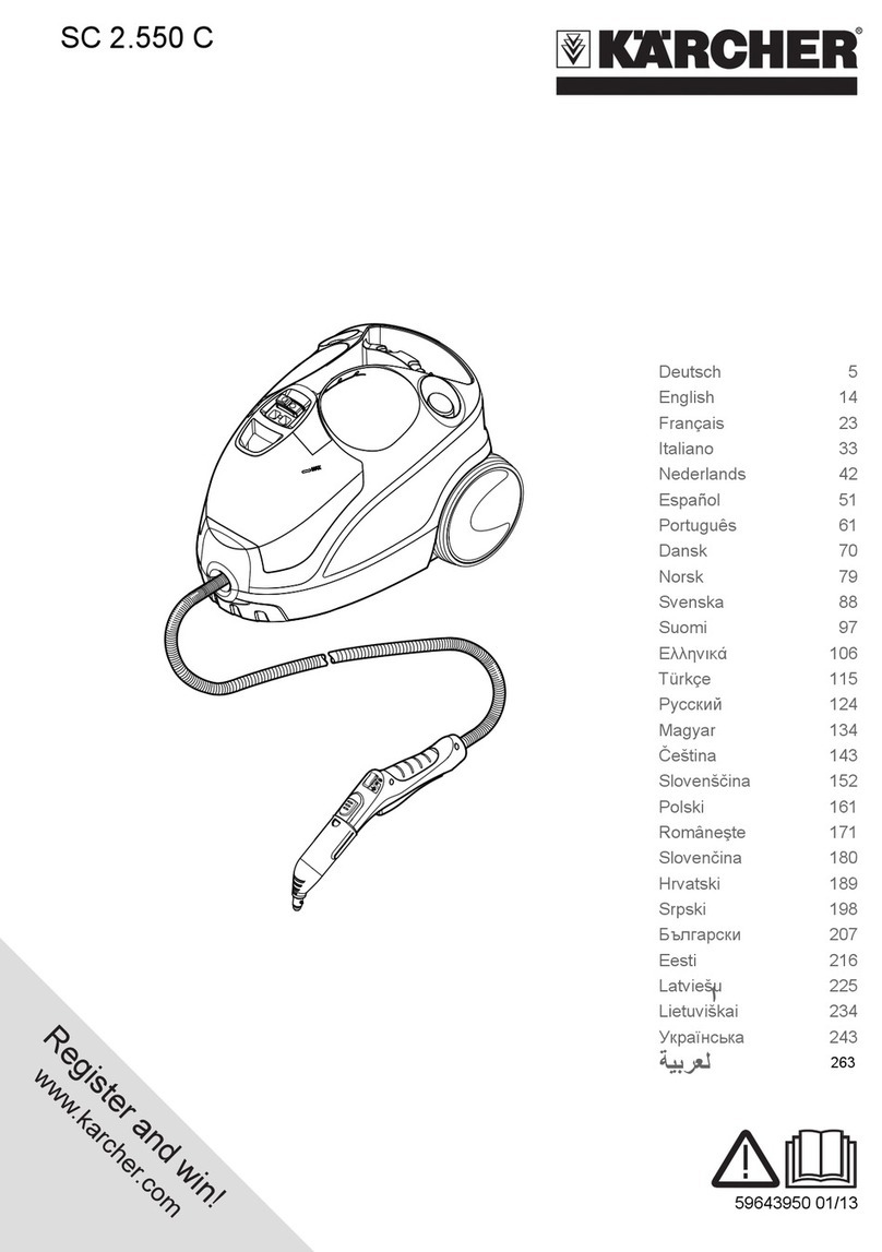 Kärcher SC 2.550 C User manual
