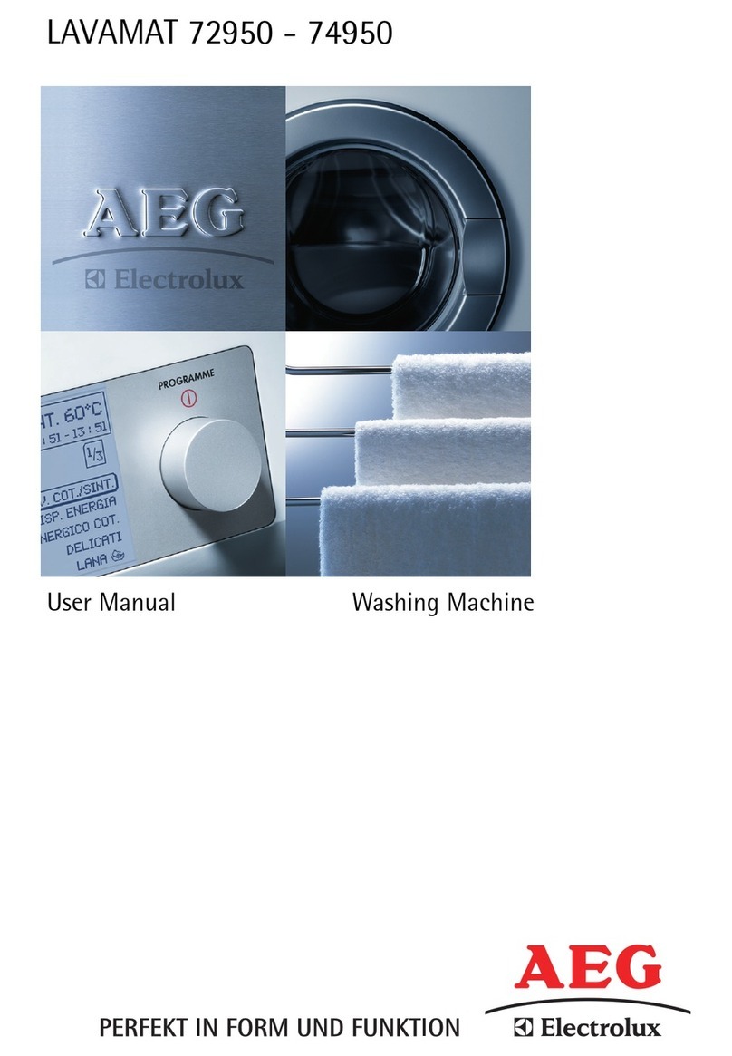 AEG LAVAMAT 72950 user manual