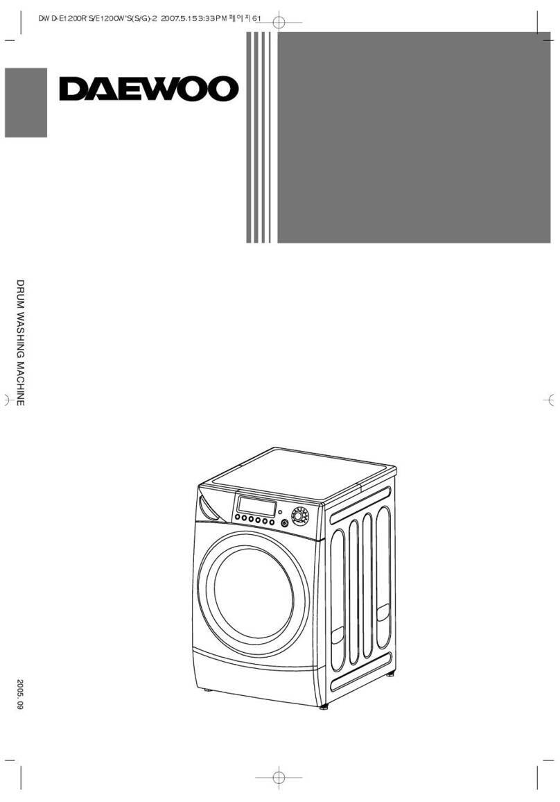 Daewoo DWD-E1200R S User manual