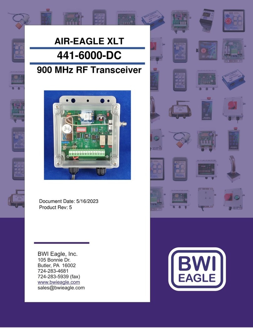 BWI Eagle AIR-EAGLE XLT User manual