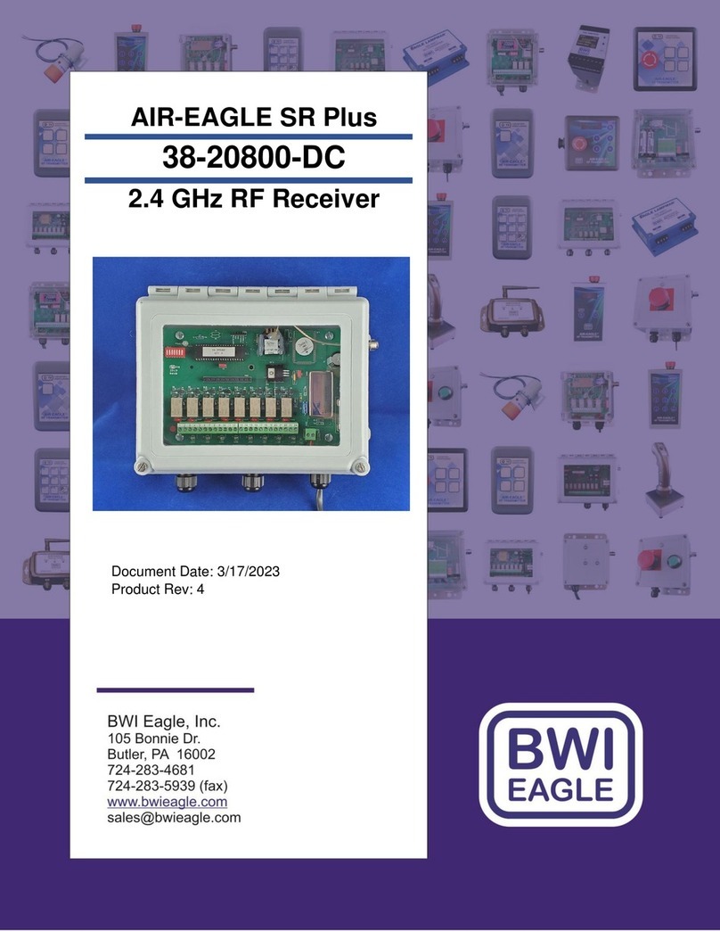 BWI Eagle AIR-EAGLE SR PLUS manual