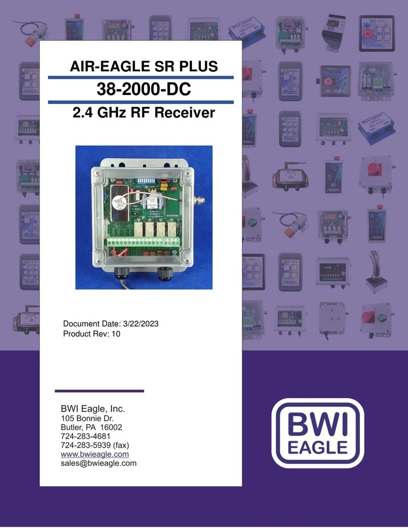 BWI Eagle AIR-EAGLE SR PLUS manual