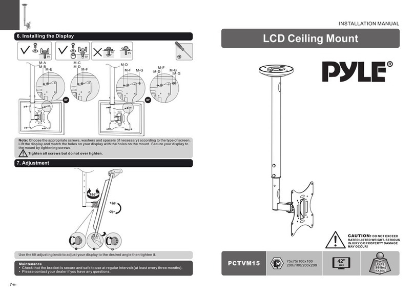 Pyle PCTVM15 User manual
