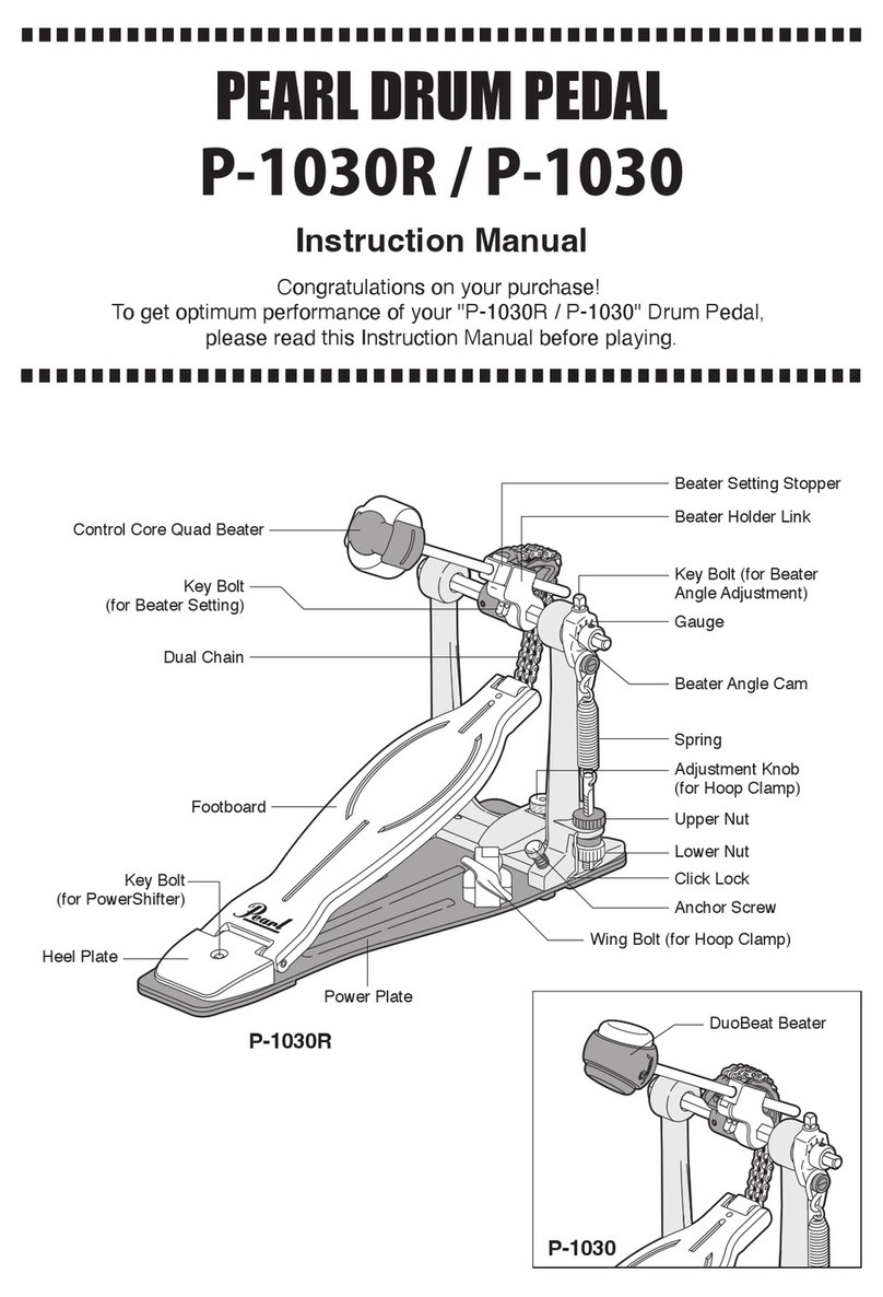 Pearl P-1030R instruction manual