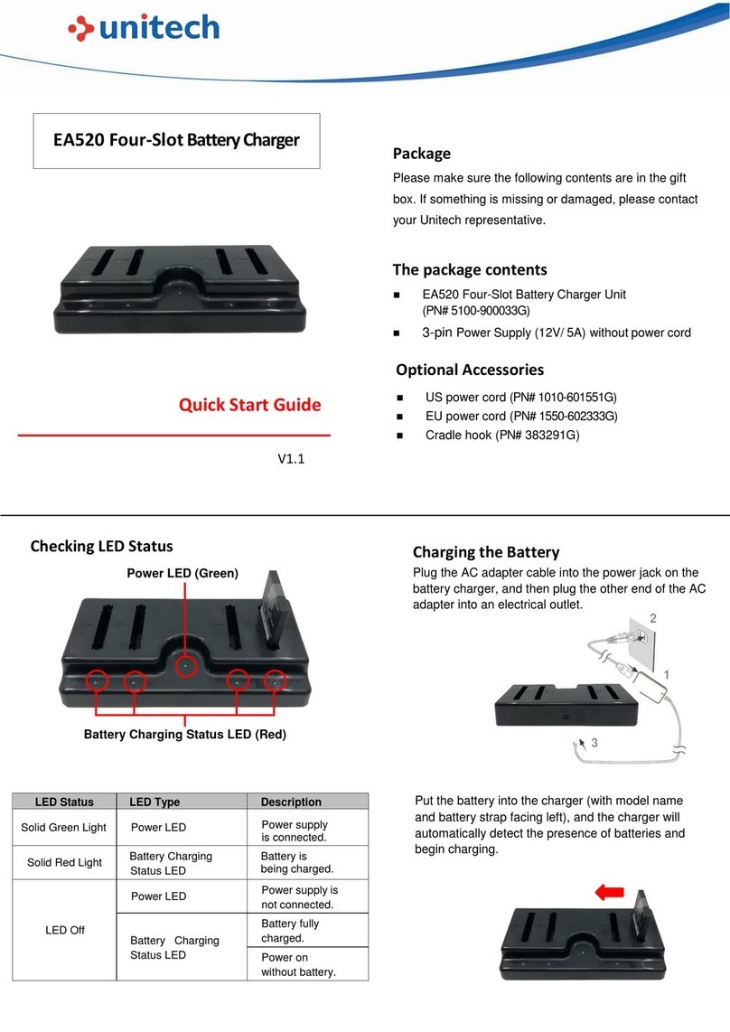 Unitech EA520 quick start guide