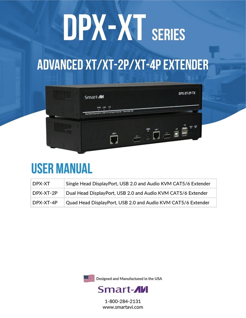 SMART-AVI DPX-XT Series User manual