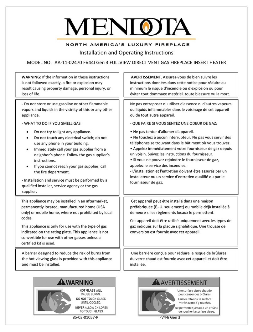 Mendota AA-11-02470 Installation and operating instructions