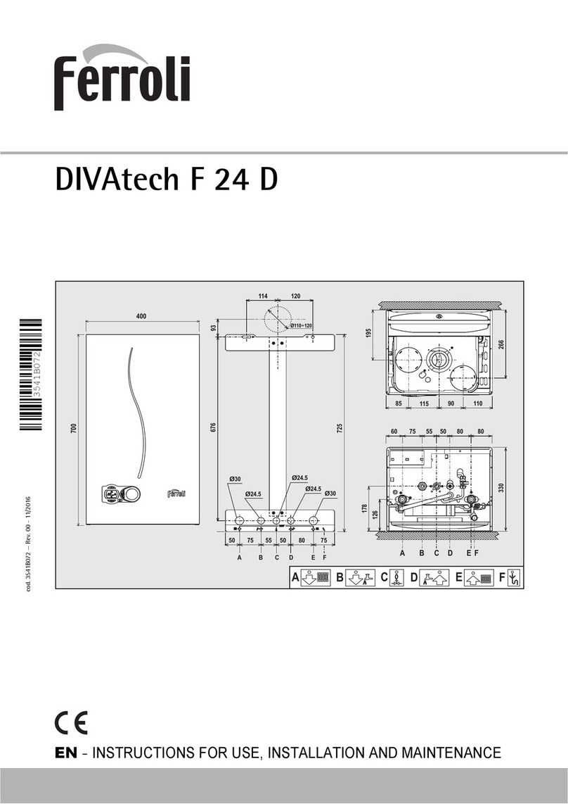 Ferroli DIVA D F24 Technical manual