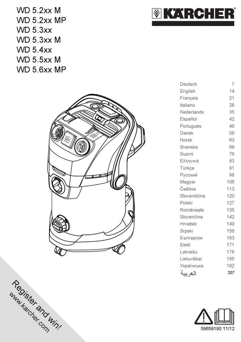 Kärcher WD 5.2 MP Series User manual