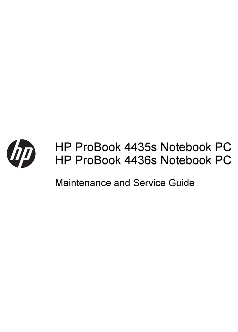 HP ProBook 4435s Manual