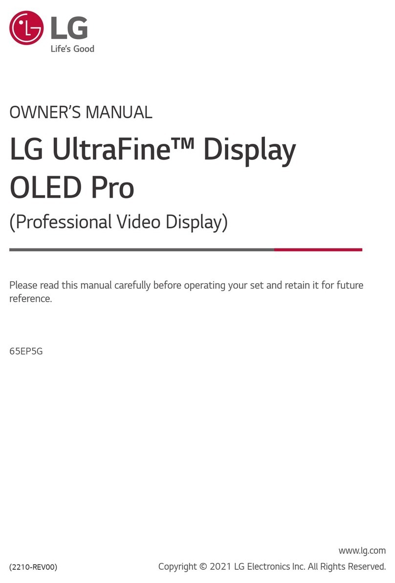 LG UltraFine 65EP5G User manual
