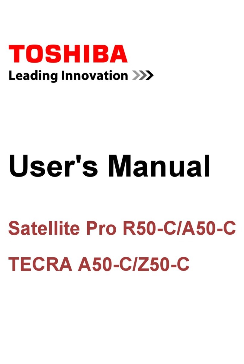 Toshiba TECRA A50-C User manual