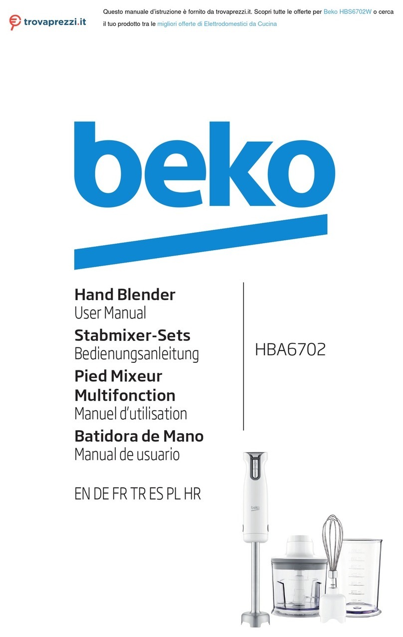 Beko HBA6702 User manual